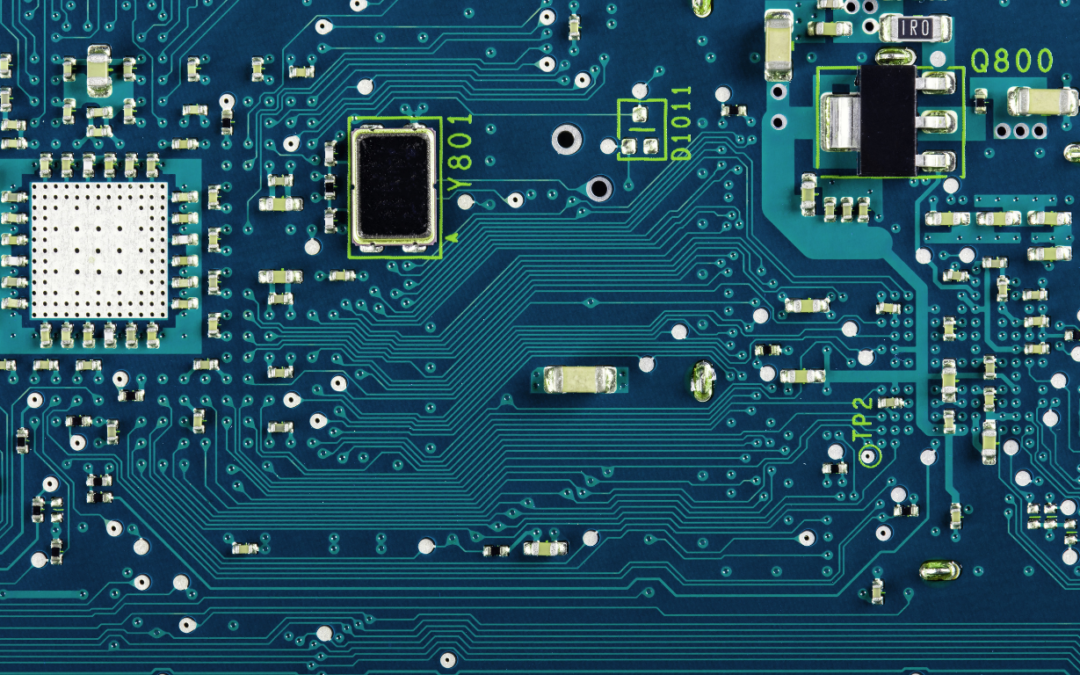 blue pcb board design