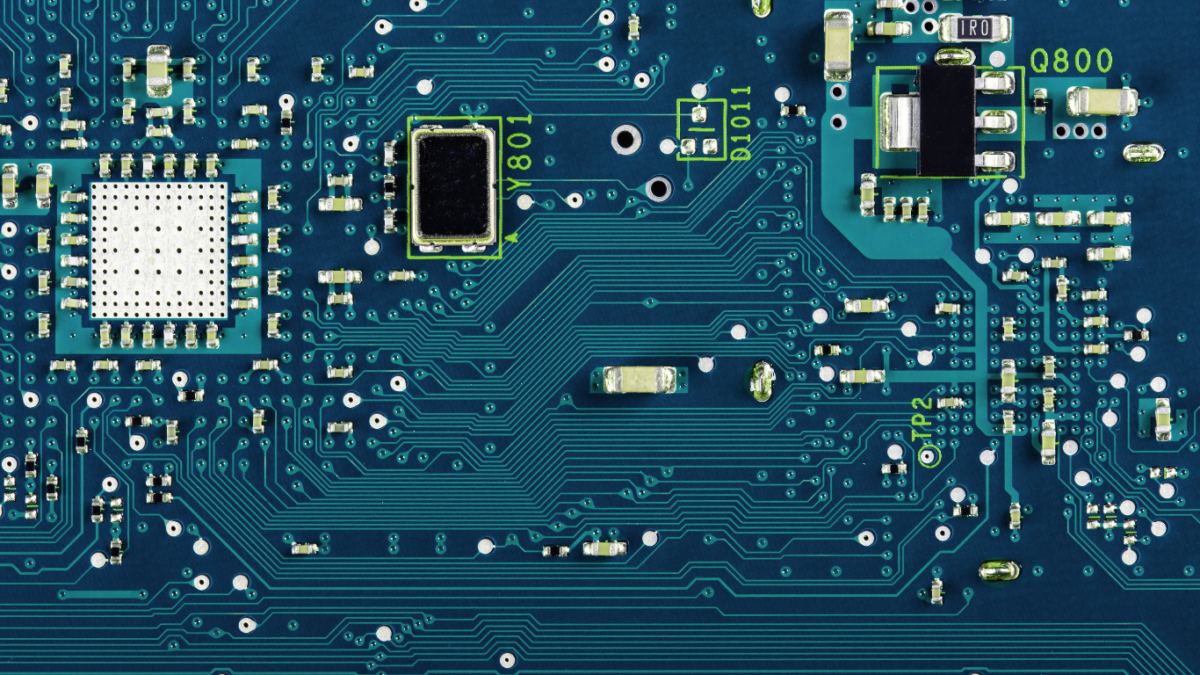 blue pcb board design